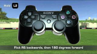 FIFA 11  All Skills Tutorial Part 1 PS3 [upl. by Ayekan433]