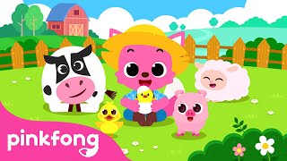 Learn Baby Animals Names  Baby Animals on the Farm  Farm Animals Songs  Pinkfong Songs for Kids [upl. by Harriette849]