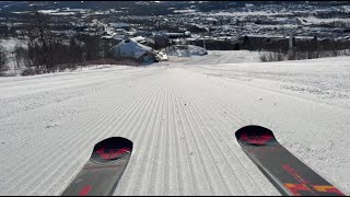 På ski i Beitostølen  Både langrend og alpint skiløb [upl. by Koetke]