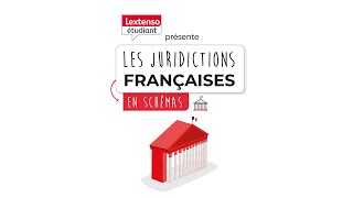 Droit animé Les juridictions Françaises en schémas [upl. by Akenehs]