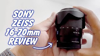 QUICK LOOK Sony Zeiss 1670mm F4 [upl. by Shelby]