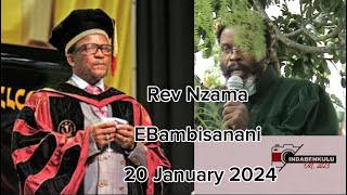 Shembe UNyazi Lwezulu Rev Nzama EBambisanani  Khenani   20 January 2024 [upl. by Aisital]