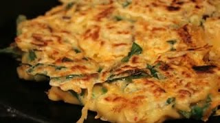 How to Make Korean Scallion Pancakes [upl. by Bigford]