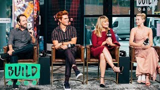 KJ Apa Lili Reinhart Luke Perry amp Mädchen Amick Chat Season 3 Of quotRiverdalequot [upl. by Shue406]