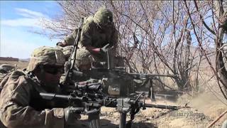 COMBAT FOOTAGE Ambushed Soldiers get A10 air support to destroy Taliban snipers [upl. by Hanahs]