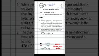 Rusting of Iron Chemical Change amp Irreversibility Explained  Class 10 Science  Board [upl. by Aknayirp]