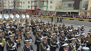 Marcha Tupac Amaru por Banda musical Marina de Guerra del Perú mgp peruanidad fiestaspatrias [upl. by Ardnauq]