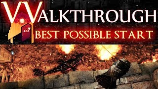 Dark Souls 2 Walkthrough  BEST POSSIBLE START [upl. by Octavus]