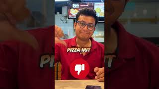 Dominos Vs Pizza Hut ComparisonComparing Price💰Time ⏰amp Weight🏋‍♂ [upl. by Benny855]