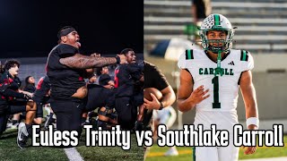 REIGNITED RIVALRY 6 Southlake Carrol vs Euless Trinity  Texas High School Football [upl. by Fawne]