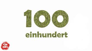 German 1100 Numbers Song Zahlenlied Zählen von 1 bis 100 Zahlenlied Zahlen Lernen [upl. by Eneryc]