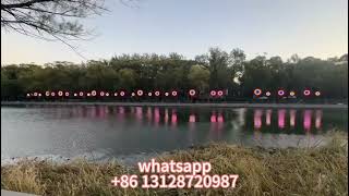 150cm 200cm 3D Holographic Machine Beijing Riverside Decoration [upl. by Occer]