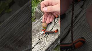 Glass acorn pendant artist art decoration handmade fy fypシ゚ fyp shorts viralvideo acorn [upl. by Enilegnave]