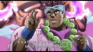 Avdol vs Polnareff [upl. by Eddana]