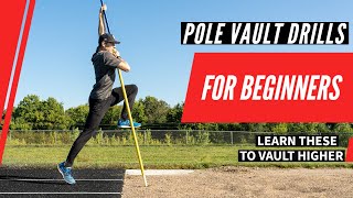 Best Beginner Pole Vault Drills  Learn How to Pole vault with these [upl. by Ensoll]