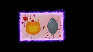 BFDI  Leafy x Firey Cute right LeafyxFirey [upl. by Ogdon175]