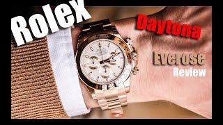 Rolex Daytona Everose Gold Review [upl. by Bevash]