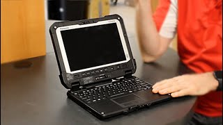 Panasonic Toughbook FZG2  Hands On  Top Features [upl. by Merkley]