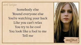 Avril Lavigne  Complicated Lyrics [upl. by Einotna]