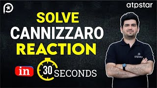 Cannizzaro reaction Trick organic chemistry  IIT JEE amp NEET  Vineet Khatri  ATP STAR Kota [upl. by Lairbag]