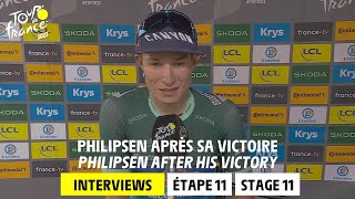 Postrace interview  Stage 11  Tour de France 2023 [upl. by Danaher]