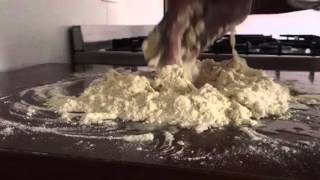 How to make kamut pizza dough at home [upl. by Anec]