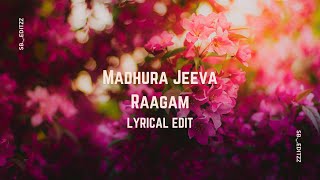 Madhura Jeeva Raagam  Sundari Gardens  Lyrical Edit  4K [upl. by Alys]