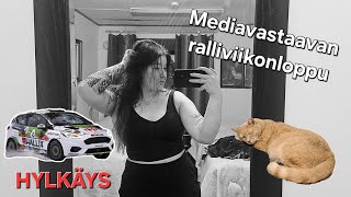 Rallivlog  Mediavastaavan ralliviikonloppu [upl. by Nahtnhoj972]