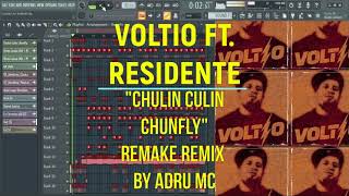 Chulin Culin Chunfly  Voltio Ft Residente Calle 13 Instrumental remake Fl Studio 20 FREE FLP [upl. by Adoc]