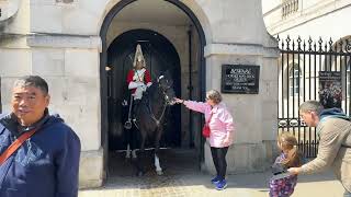 7ft TALL KINGS GUARD to SCARE TOURISTS [upl. by Hazlett607]