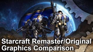 StarCraft – Original vs Remastered Official Shots Graphics Comparison [upl. by Adams]