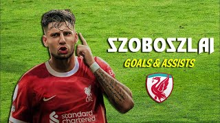 Dominik Szoboszlai  All Goals amp Assists 20222023 [upl. by Acebber]