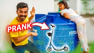 New bike വെള്ളത്തിൽ പോയി 😭 Prank on Zaiba [upl. by Llennahs]