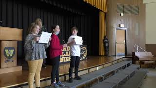 Weeks Elementary Student Recognition [upl. by Haskins875]