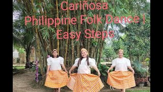 Cariñosa  Basic steps  Philippine Folk dance [upl. by Bettye]