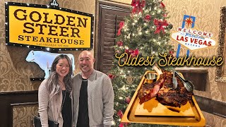 Golden Steer Steakhouse In Las Vegas [upl. by Korenblat]