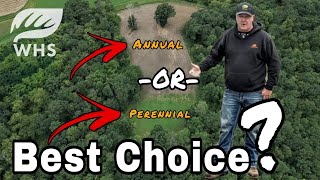 Annual Vs Perennial Food Plots [upl. by Cleasta]