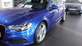 Sepang blue 2014 Audi A6 30 TDI Quattro Audi Exclusive [upl. by Kloster]