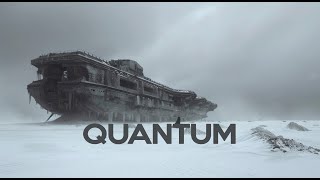 Quantum  Ethereal Dark Ambient Music  Blade Runner Cyberpunk Journey  Focus Study Read Sleep [upl. by Bogosian]