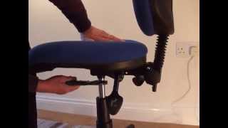 Removing the gas lift from an office chair [upl. by Sundstrom917]