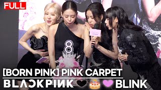 ENGJPN 8th Anniversary Event with BLACKPINK🩷BLINK Together  BORN PINK  JENNIE🖤LISA🩷JISOO🖤ROSÉ [upl. by Sayers688]