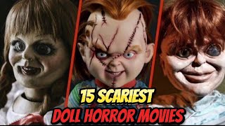 15 Scariest Doll Horror Movies 😱  Filmy Ten [upl. by Dlanor]