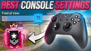 Champion BEST Settings amp Sensitivity  Rainbow Six Siege Console [upl. by Aticnemrac]