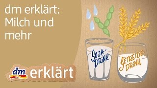 dm erklärt Milch und ihre Alternativen [upl. by Costin]