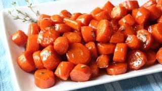 Bourbon Glazed Carrots  Special Occasion Carrot Side Dish Recipe [upl. by Helali]