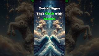 Zodiac Signs That Clash with Gemini shorts motivation [upl. by Airdnazxela540]