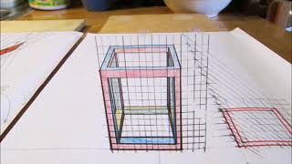 Anamorphic Drawing Demo [upl. by Yerdua]