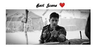 Best Scene ❤️ Shershaah movie best scene 💯 Indian Army  Sidharth Malhotra  WhatsApp status [upl. by Gregor]