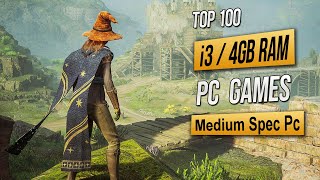 Top 100 Best Mid Spec Pc Games For i3  4GB RAM 2024 [upl. by Annekam]