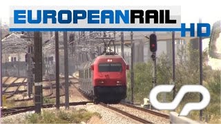 Comboios de Portugal CP Longo Curso Intercidades 5600 loco 5617  corails arrives at Lisboa Oriente [upl. by Cohen]